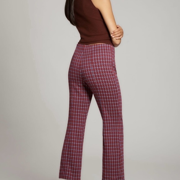 Anthropologie Margot Kick Flare Printed Pants by Maeve Size Small NWT - Picture 3 of 8